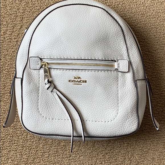 NWT Pebble Leather Andi Backpack purse, Chalk col NWT Pebble Leather Andi Backpack purse, Chalk col
